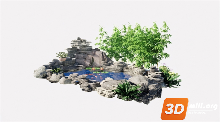 Rockery Skp Files